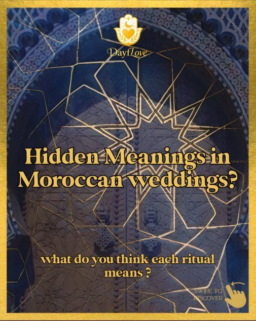 Carousel: Hidden meanings in Moroccan weddings?